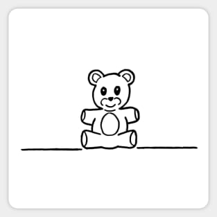 Teddy Bear Sticker